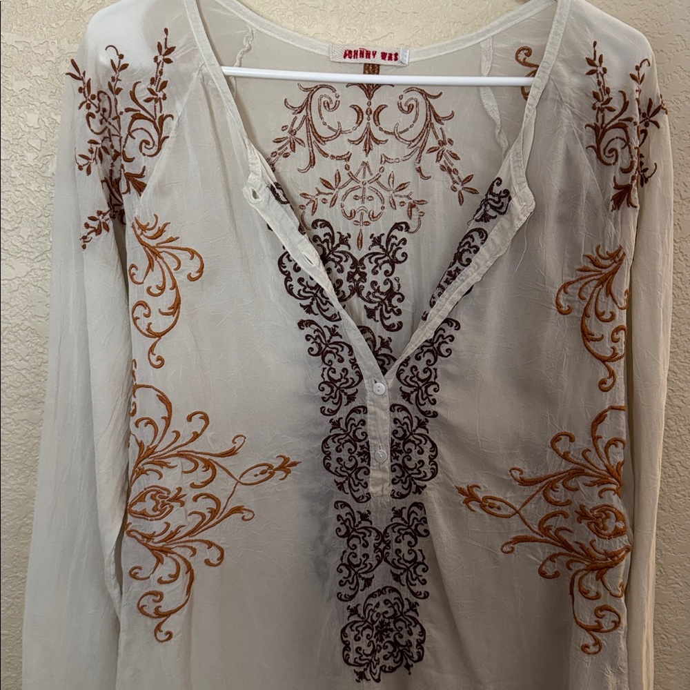Johnny Was tunic - Picture 2 of 5